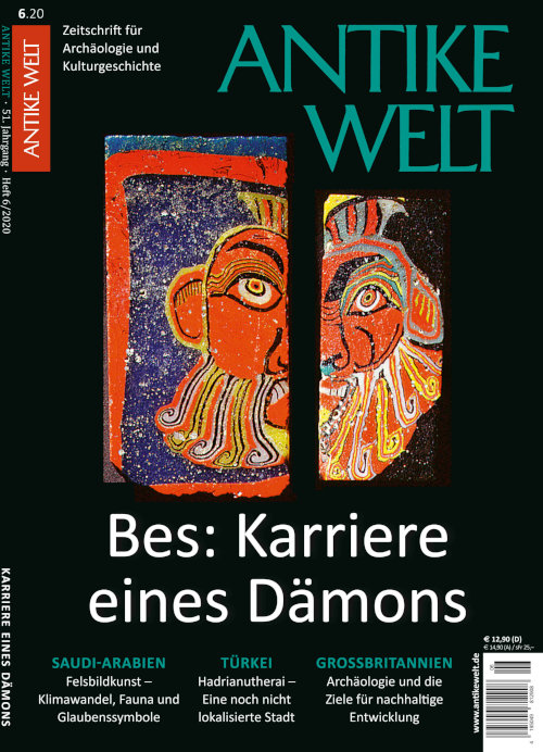 Titelseiite Antike Welt. Zeitschrift für Archäologie und Kulturgeschichte 6/2020