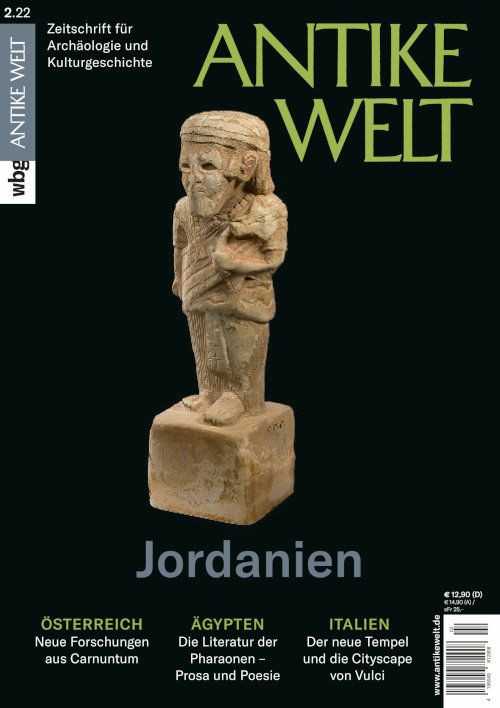 Titelseiite Antike Welt. Zeitschrift für Archäologie und Kulturgeschichte 2/2022