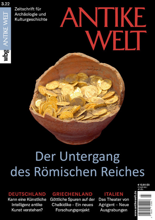 Titelseiite Antike Welt. Zeitschrift für Archäologie und Kulturgeschichte 3/2022