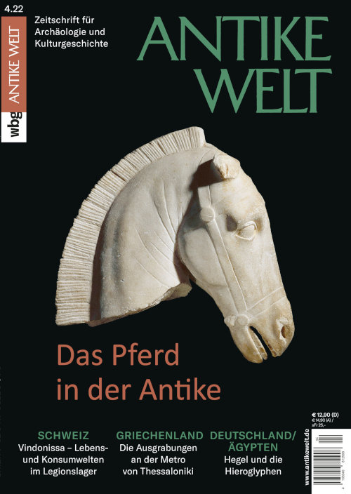 Titelseiite Antike Welt. Zeitschrift für Archäologie und Kulturgeschichte 4/2022