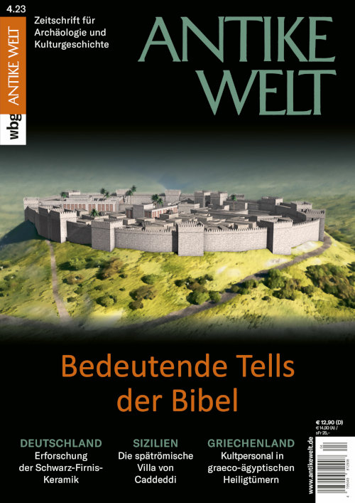 Titelseiite Antike Welt. Zeitschrift für Archäologie und Kulturgeschichte 4/2023