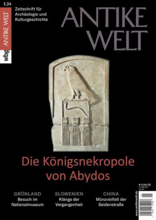 Titelseiite Antike Welt. Zeitschrift für Archäologie und Kulturgeschichte 1/2024