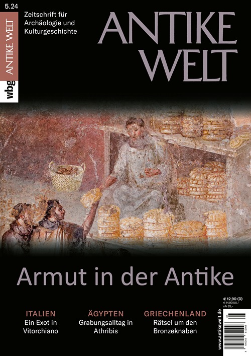 Titelseiite Antike Welt. Zeitschrift für Archäologie und Kulturgeschichte 5/2024