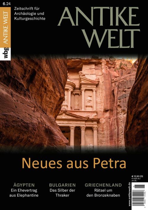 Titelseiite Antike Welt. Zeitschrift für Archäologie und Kulturgeschichte 6/2024