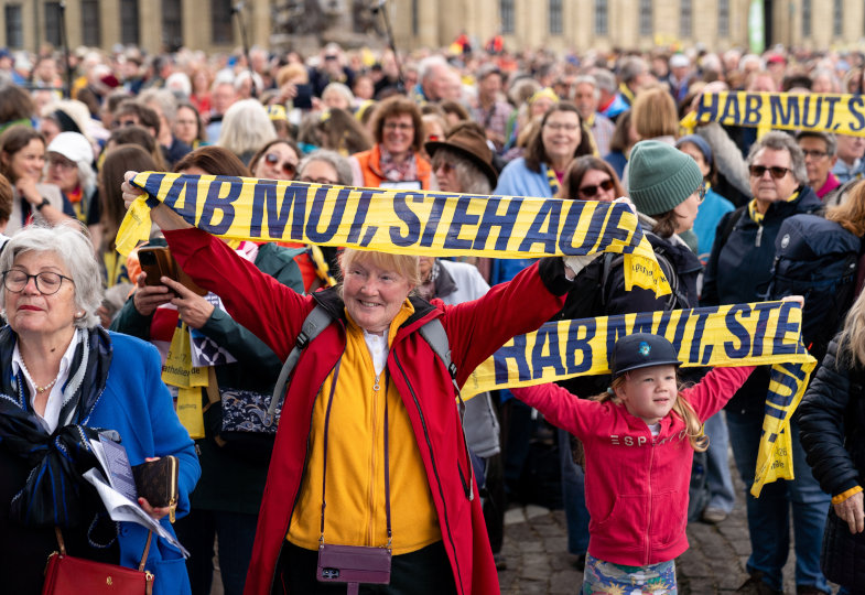 Aufstehen zum Glauben: Katholikentag