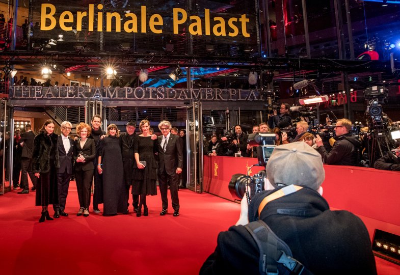 Roter Teppich auf der Berlinale
