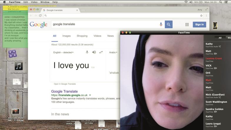 Filmszene: Amy Whittaker (Valene Kane)