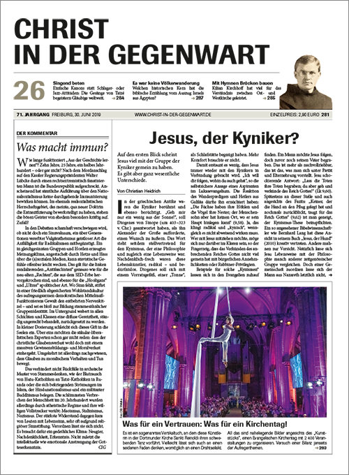 CHRIST IN DER GEGENWART 71. Jahrgang (2019) Nr. 26/2019