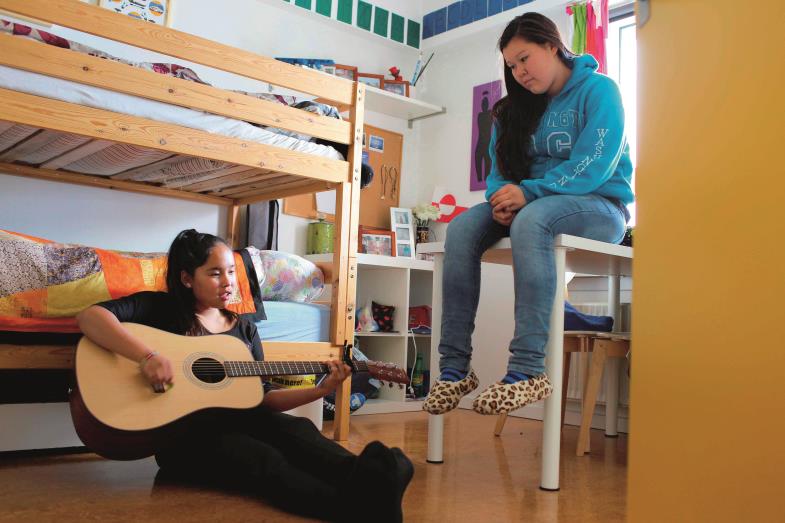 Hort der Geborgenheit: Im nördlichsten Kinderheim der Welt auf Grönland können die jungen Leute ihre schlimme Vergangenheit hinter sich lassen.