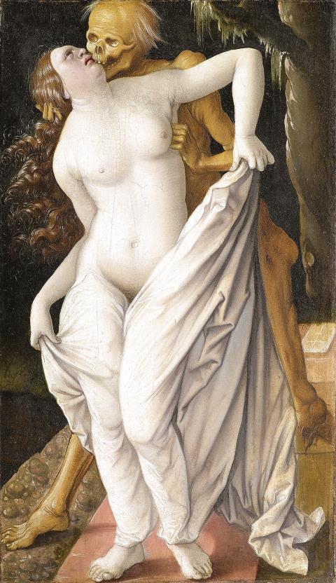 Und das Ende ... „Der Tod und die Frau“, um 1520/25