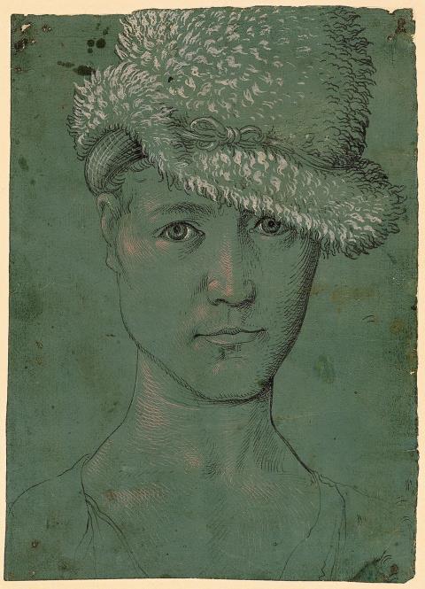 Jugendliches Selbstbildnis, um 1502