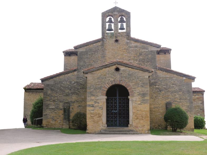 Präromanische Gotteshaus in San Julián de los Prados