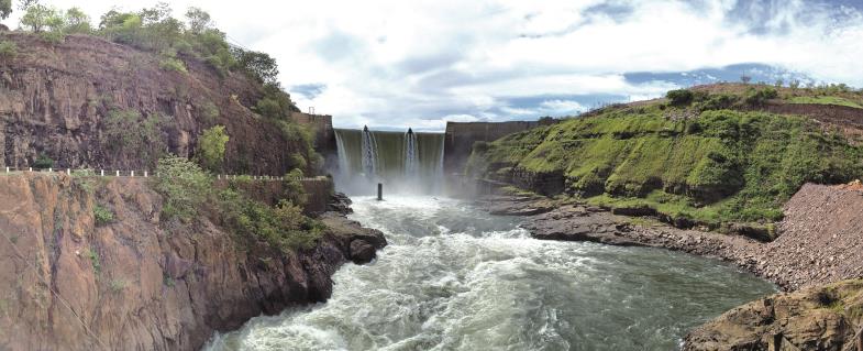 Wasserkraftwerke Cambambe I in Angola