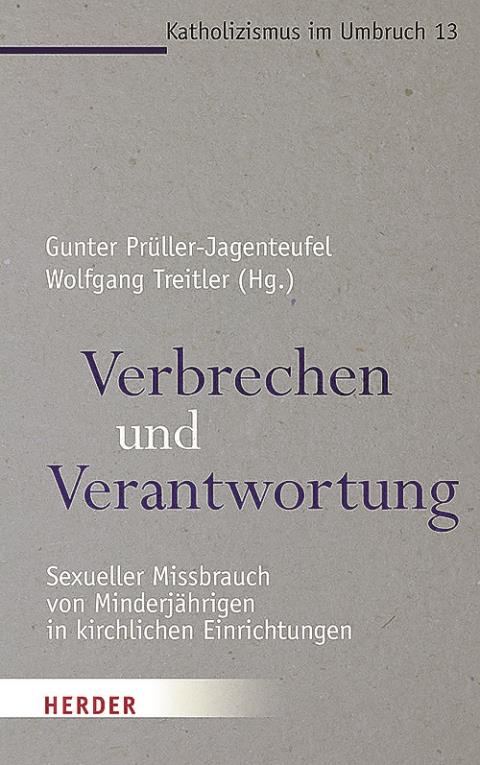 Buchcover: "Verbrechen und Verantwortung"