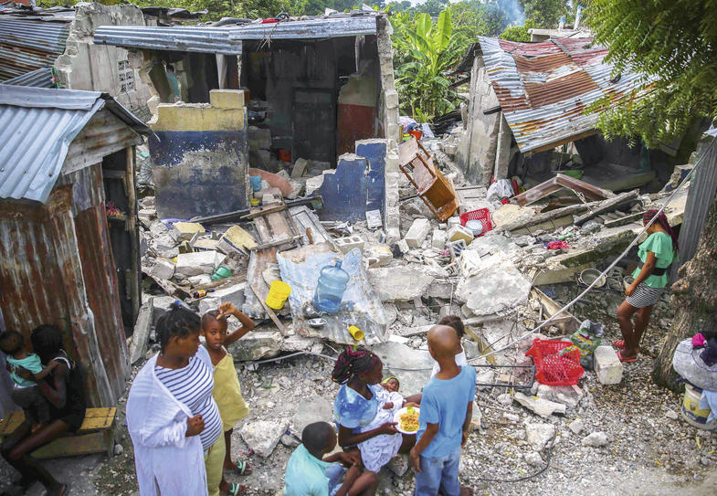 „Gnadenlos“ auf Haiti – Frühstück inmitten der Trümmer