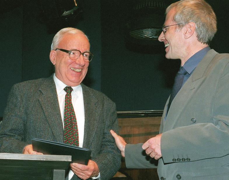Aufklärer und Befreier: Kurt Marti (1921–2017), bei einer Preisverleihung 1997.