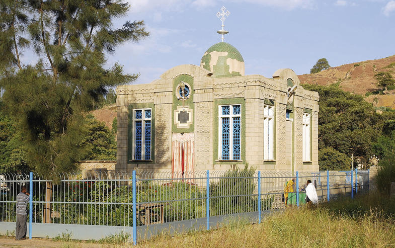 Die Bundesladen-Kapelle in Aksum