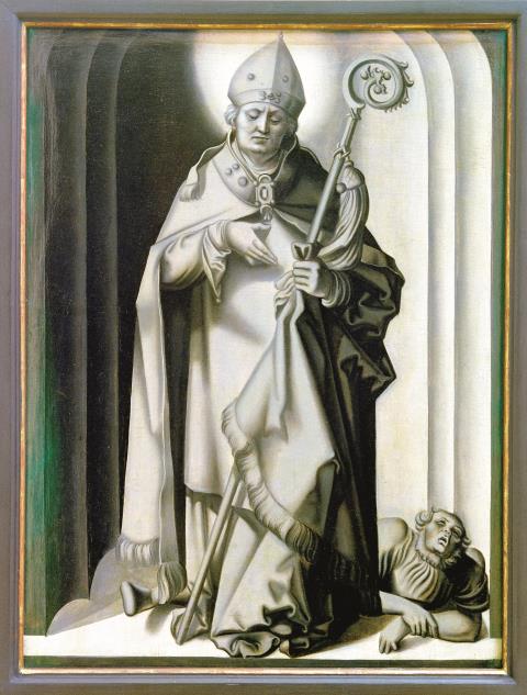 Der heilige Valentin in einer Darstellung von Hans Baldung, genannt Grien (um 1513–15)