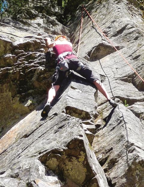 Klettern am Mount Shasta (Foto: privat)