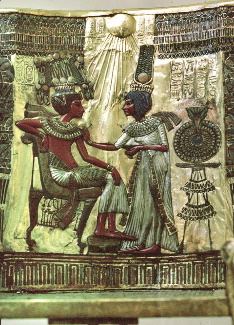 Pharao Echnaton radikalisierte die Anbetung des Zentralgestirns. (Foto: KNA Bild)