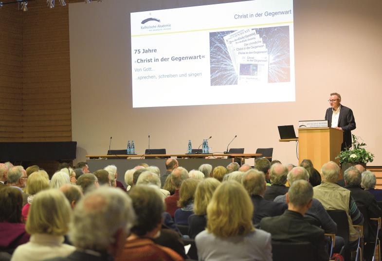 Stgephan Langer am Rednerpult