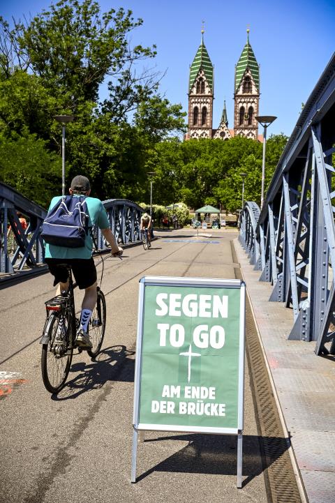 „Endlich mal nicht angemotzt“: Kirche beim Stadtradeln