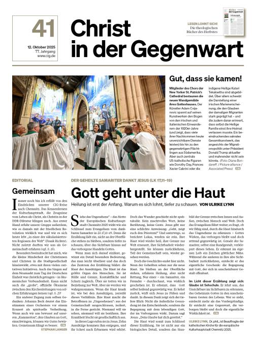 41/2025: 12. Oktober 2025
