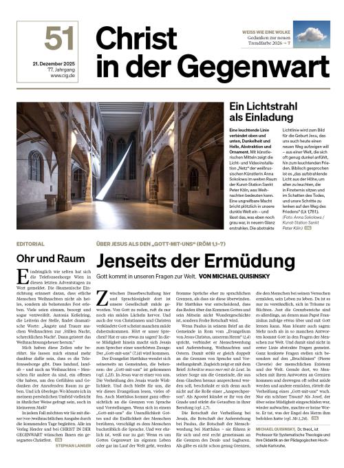 51/2025: 21. Dezember 2025