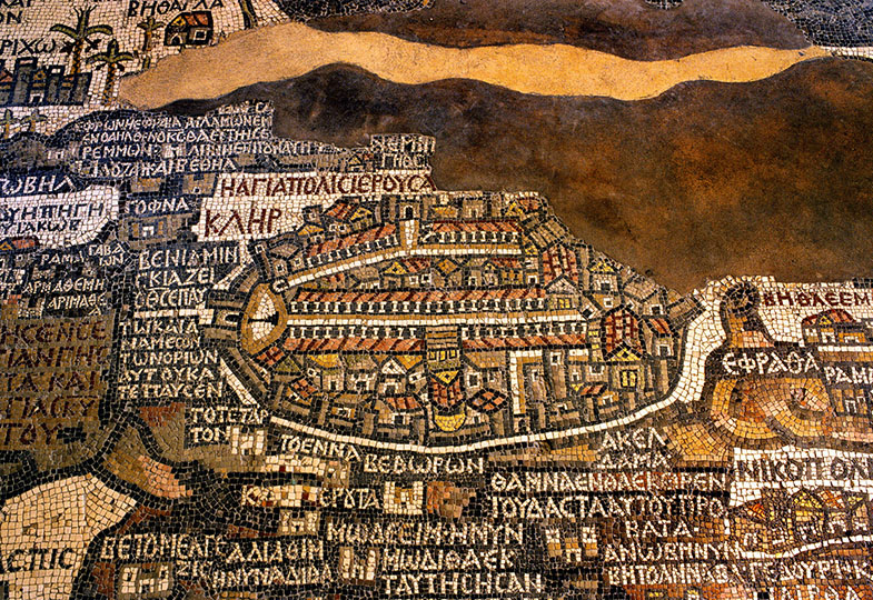 Madaba-Mosaikkarte