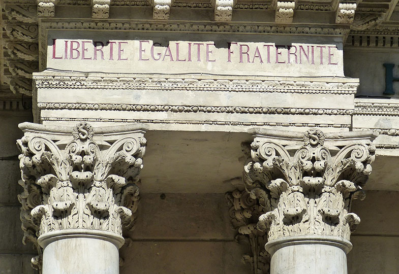 Liberté, Egalité, Fraternité