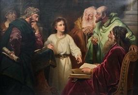  Heinrich Hofmann, Der zwölfjährige Jesus im Tempel