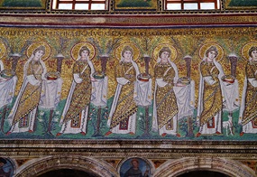 Basilica di Sant'Apollinare Nuovo, Mosaike