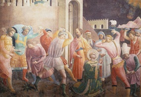 Paolo Uccello, Martyrium des heiligen Stephanus