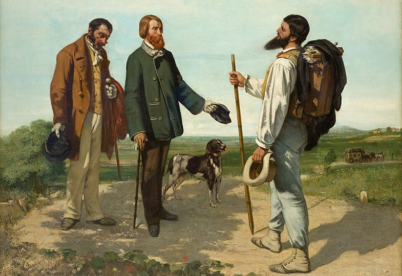 Sammlung des Lichts: Zu Philippe Jaccottets «Bonjour, Monsieur Courbet»