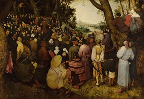 Pieter Brueghel d. Ä., Die Predigt des Johannes des Täufers