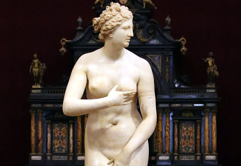 Die schamhafte Venus und das Kleid der Gnade
