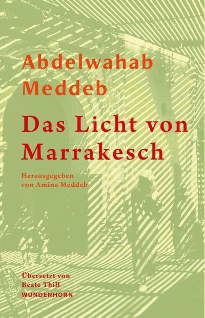 Cover des Buches "Das Licht von Marrakesch. Reisenotizen" von Abelwahab Meddeb