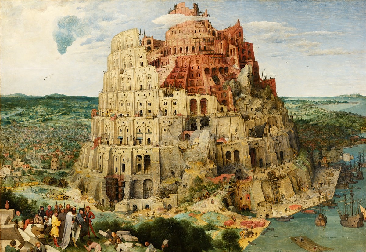 Pieter Bruegel der Ältere, Großer Turmbau zu Babel (1563)