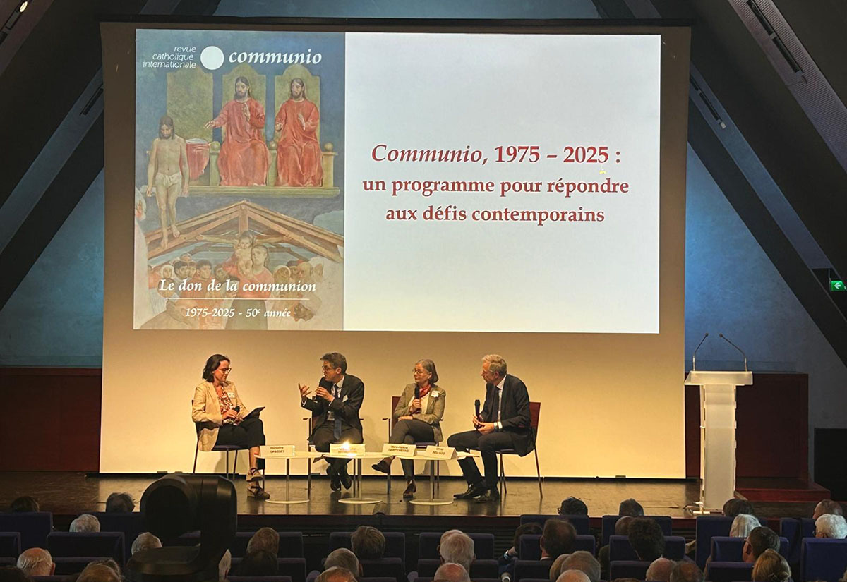 50-Jahr-Feier der französischen Edition von COMMUNIO in Paris