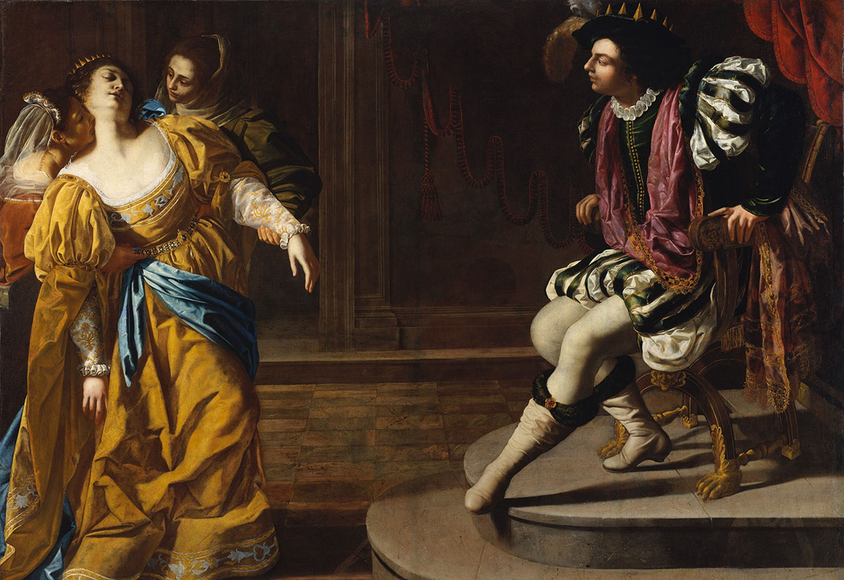 Artemisia Gentileschi (1593–1653): Esther vor Ahasver