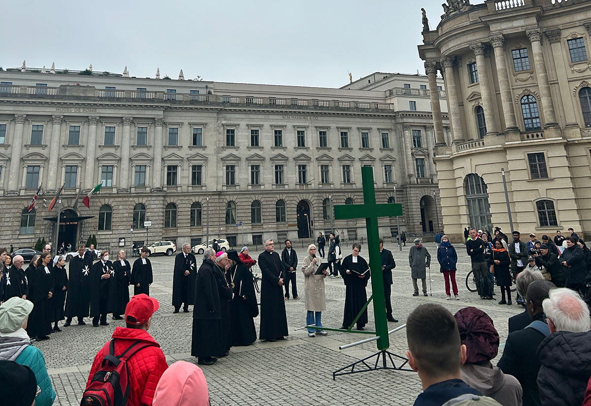 Karfreitagsprozession in Berlin