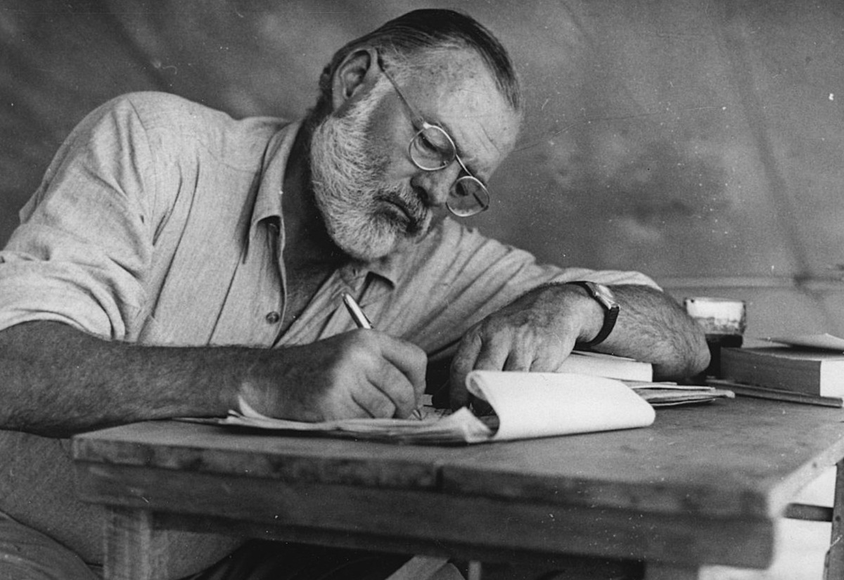 "Sind sie gläubig?" "Nachts.": Ernest Hemingways Bedürfnis nach religiöser Sinngebung