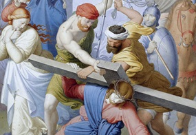 Johann Friedrich Overbeck (1789–1869): Via Crucis, Station VII