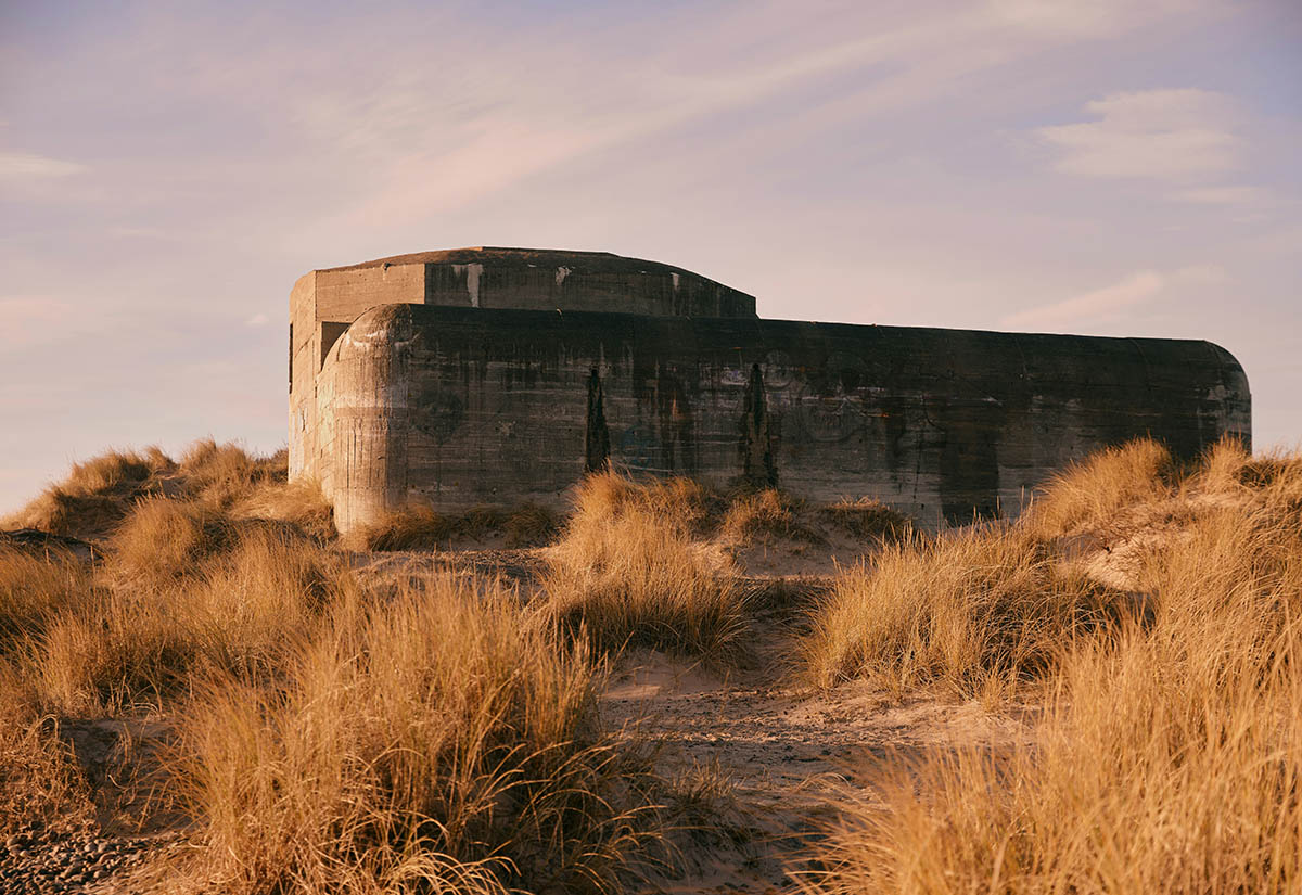 Bunker an der Atlantikküste