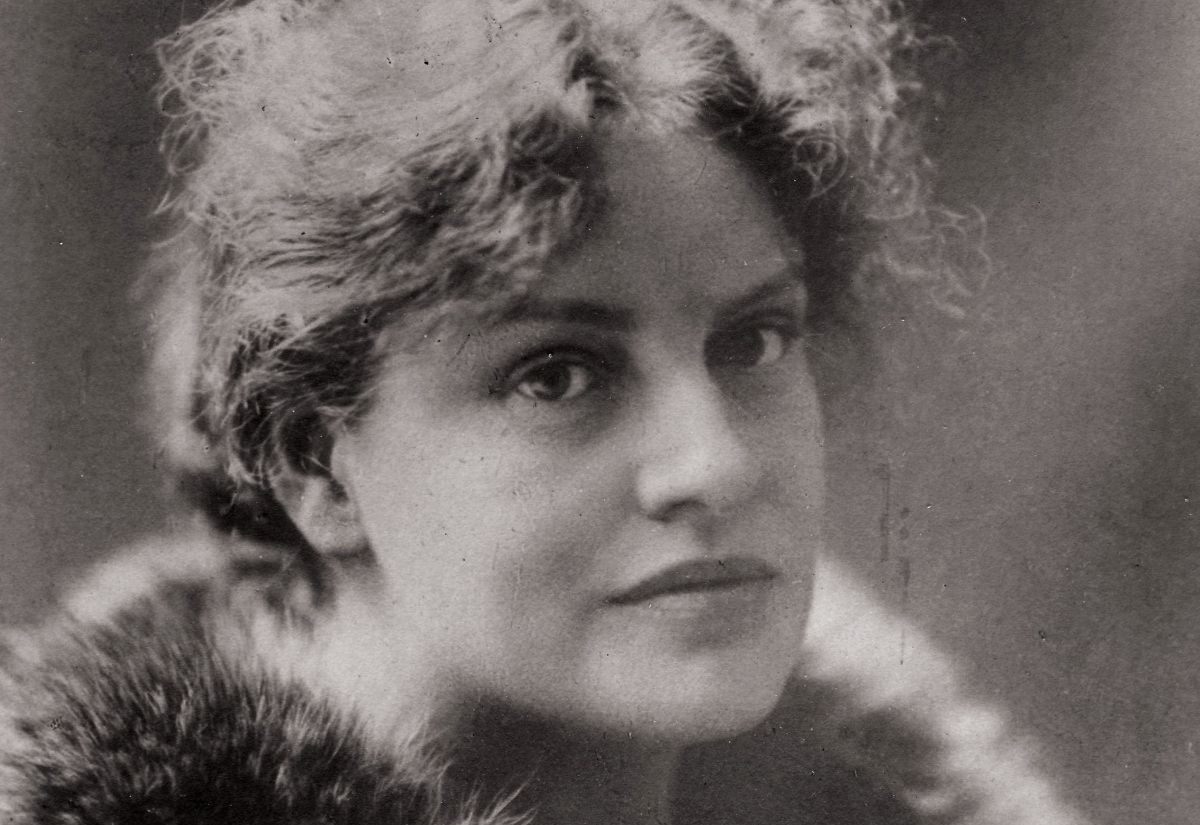 Lou Andreas-Salomé (1861–1937), fotografiert im Münchener Hof-Atelier Elvira, 1897