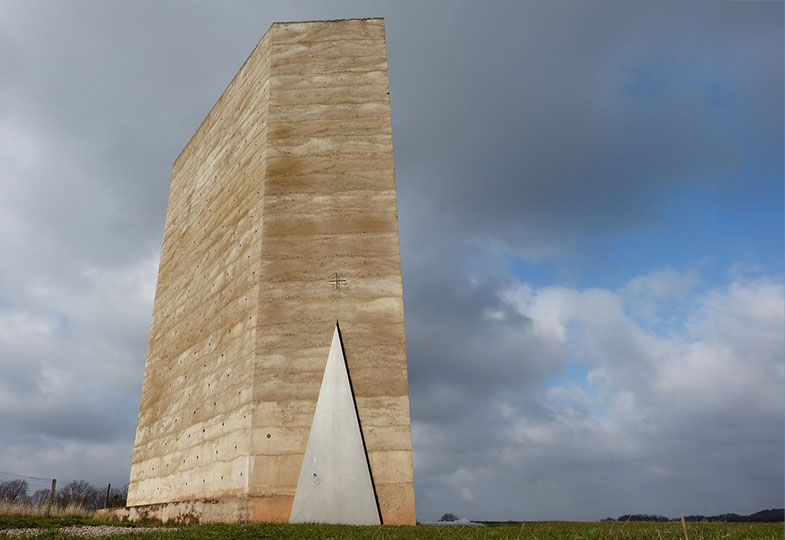 Die Bruder-Klaus-Kapelle in Mechernich-Wachendorf