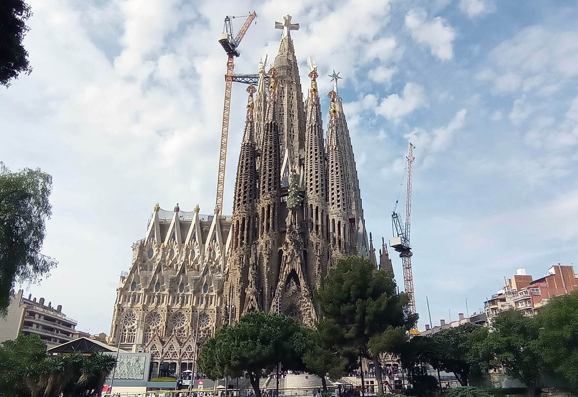 Basilika Sagrada Familia in Barcelona