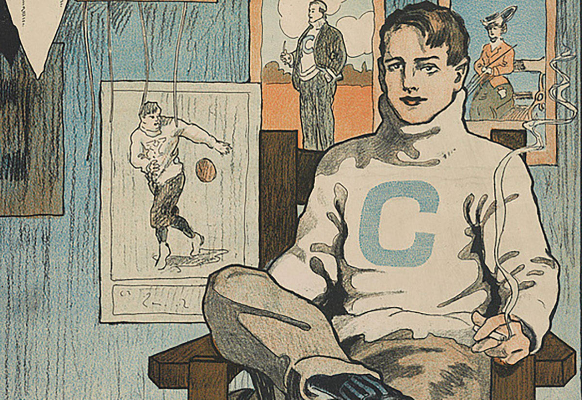 Poster der Columbia-University von 1902 (Ausschnitt)