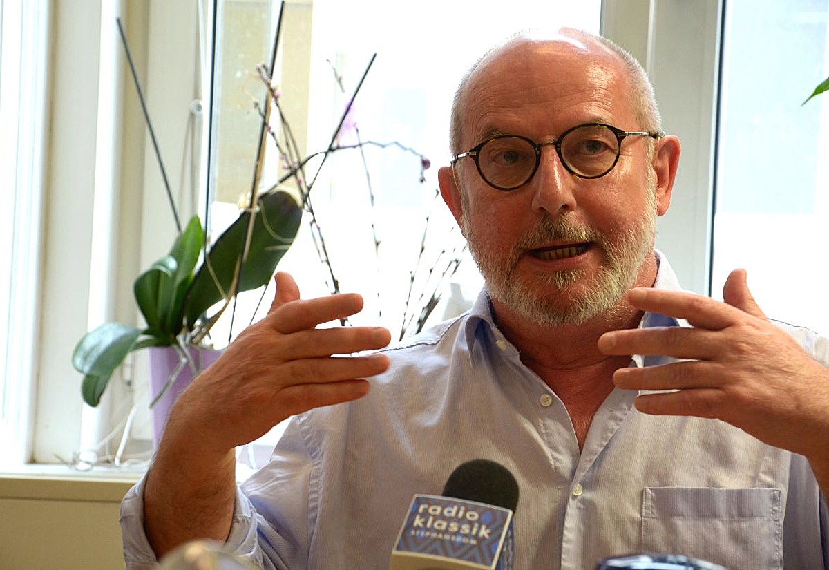 Der Schriftsteller Thomas Hürlimann