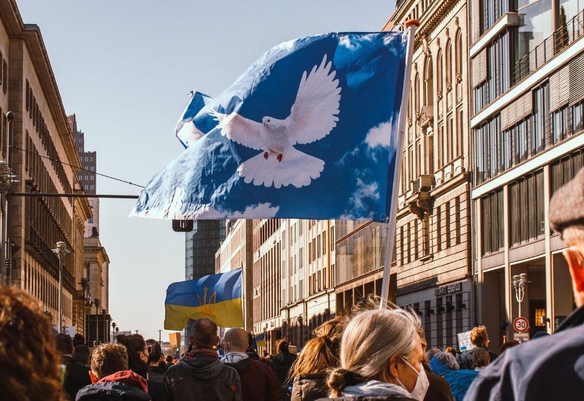 Friedensdemonstration in Berlin